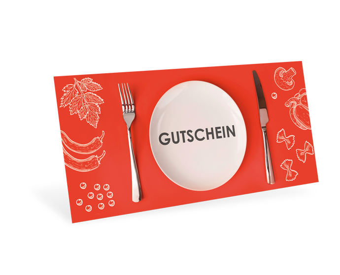 Gutscheinkarte Classic "Mahlzeit" individuell