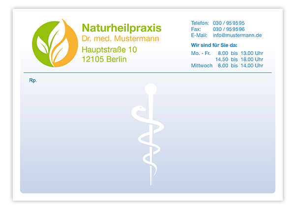 Privatrezepte Trend mit Eindruck - 1225010665