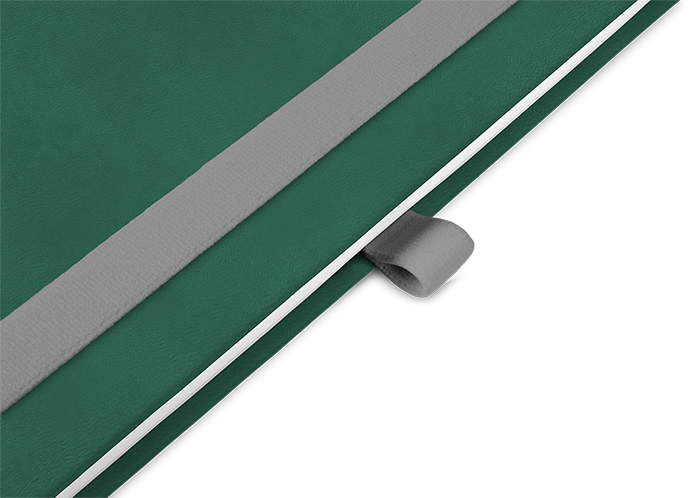 "Hunter Green" - DIN A5 mit deinem Umschlagdesign