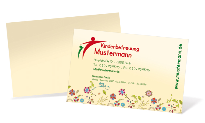 Visitenkarte "Kinderzimmer" Landscape - 1212020324