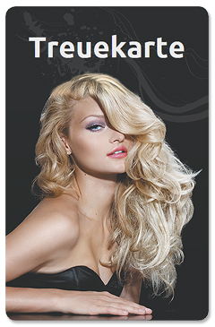Treuekarte "hair" - 1244010227