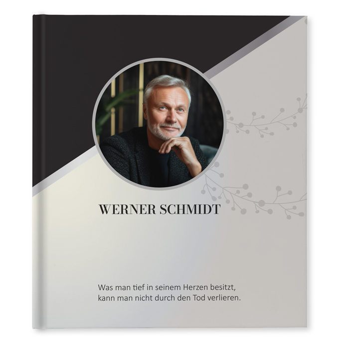 Kondolenzbuch „Spuren der Erinnerung"
