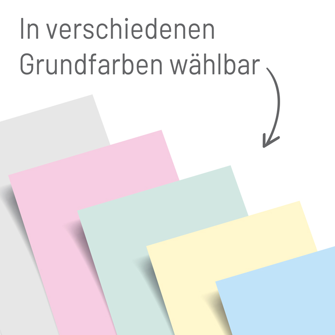 Haftnotizen Premium Papier in 50 x 72 mm