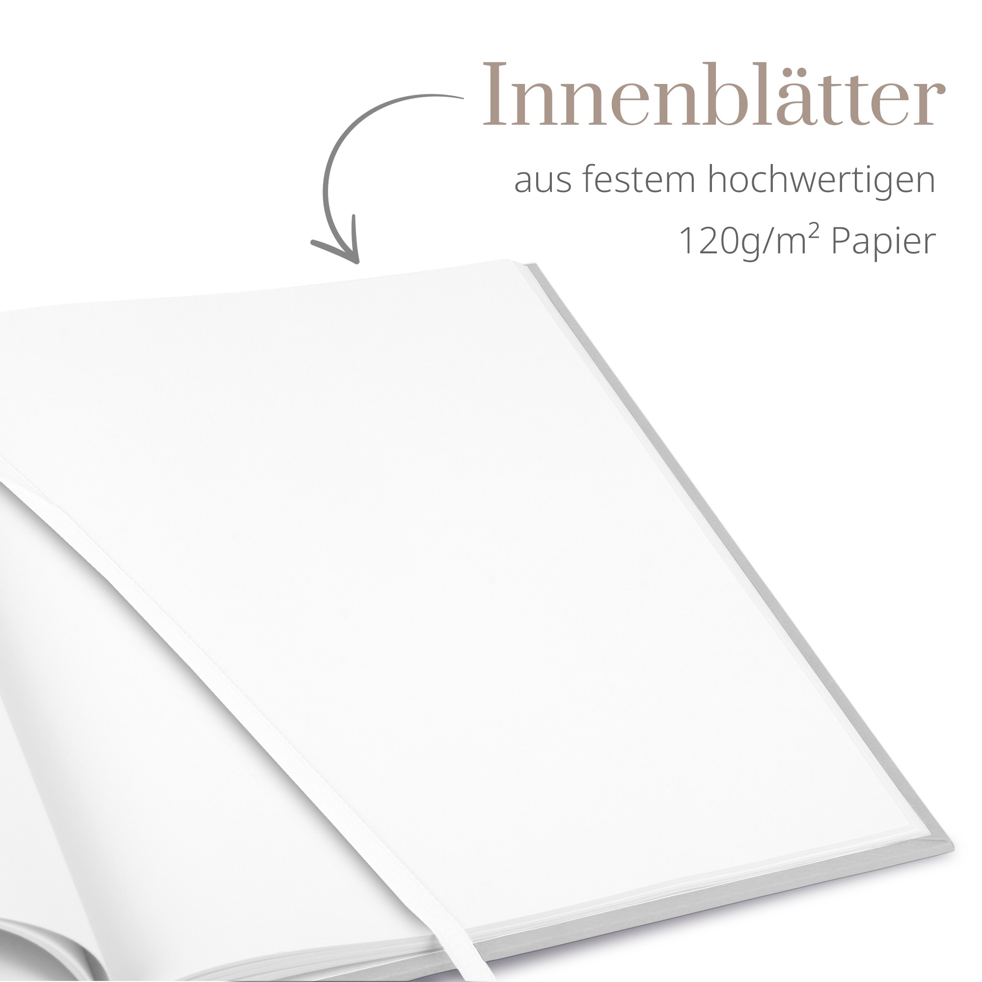 Erinnerungsbuch Hochzeit - Boho "rooted together"