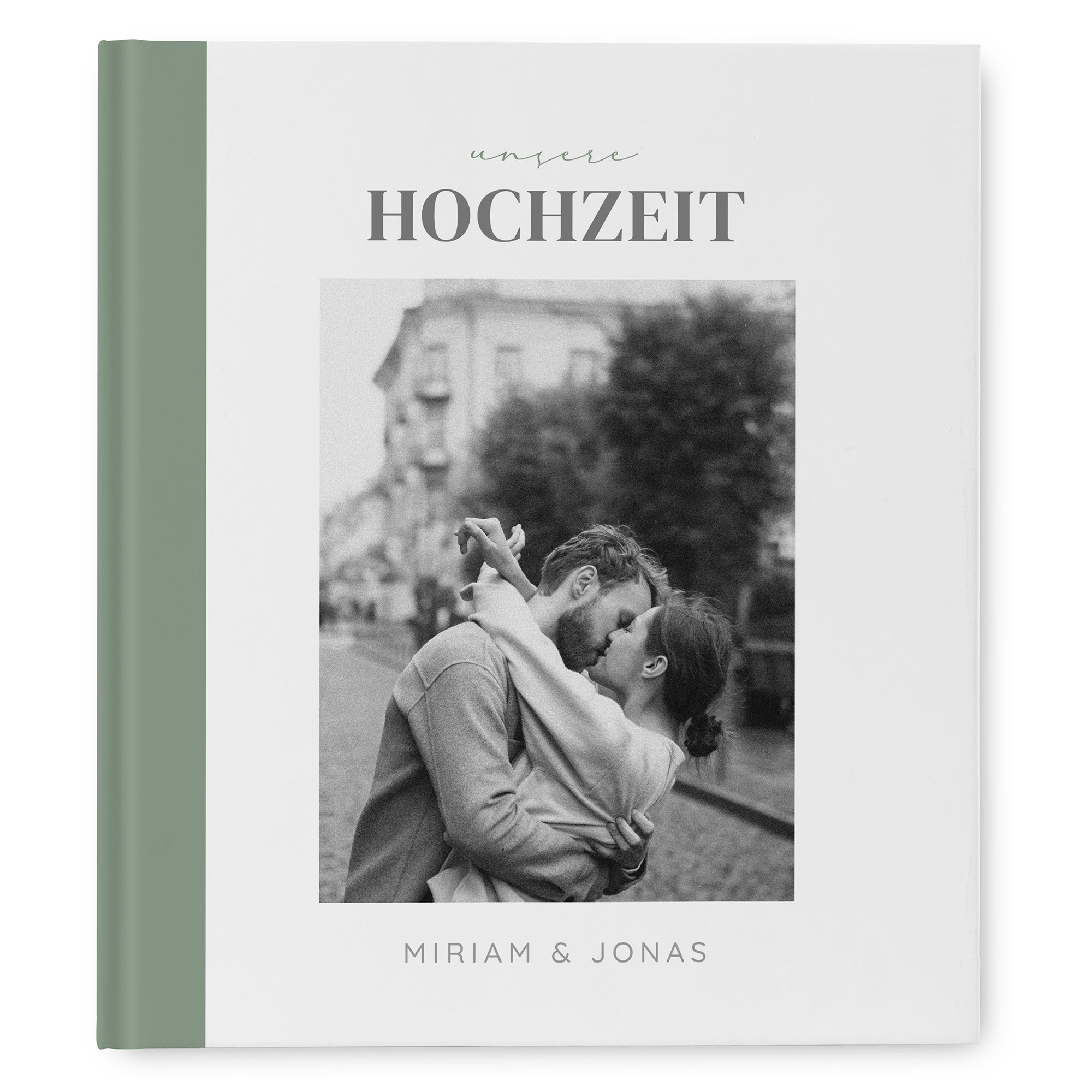 Erinnerungsbuch Hochzeit - Minimalistisch "Berlin"