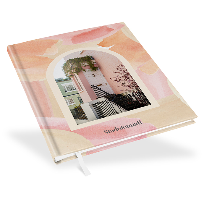 Gästebuch Ferienwohnung - Aquarell "sunset stroke"