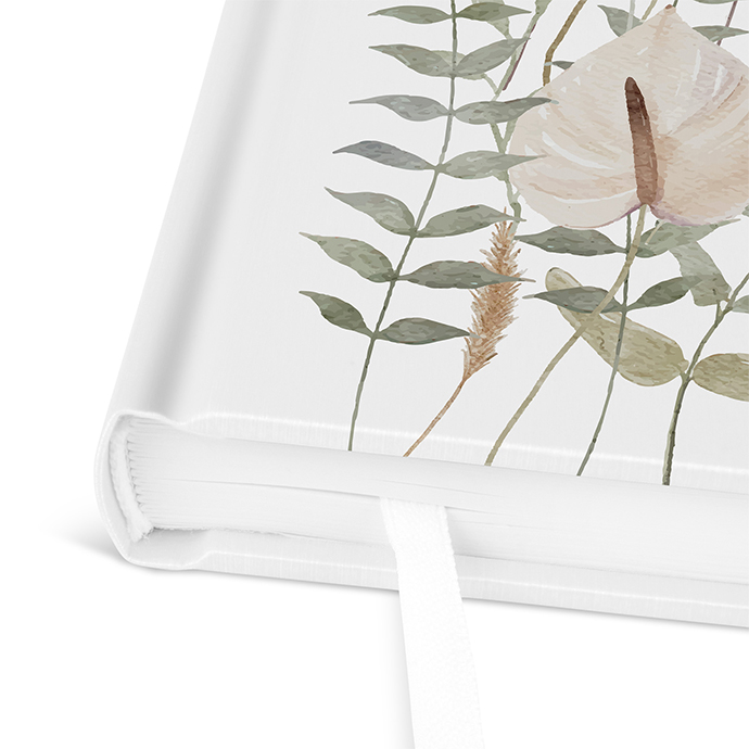 Gästebuch Ferienwohnung  - Boho "Pastel Bloom"