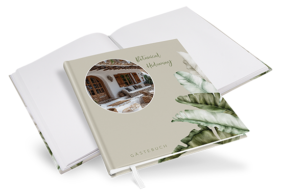 Gästebuch Ferienwohnung - Greenery "Manila 01" - GBF-25001-G-02
