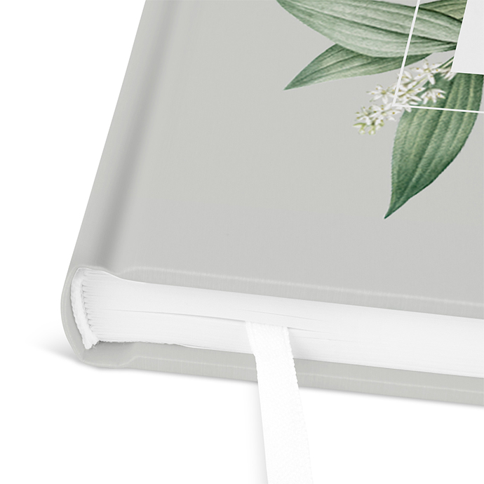 Gästebuch Taufe - Greenery "Green & Simple"