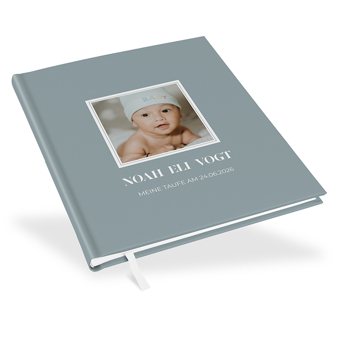 Gästebuch Taufe - Minimalistisch "Nordic Shore"